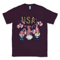 Plum usa america gnome Classic Tee - CowhideDigitalArt