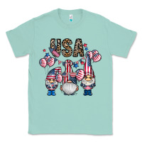 Seafoam usa america gnome Classic Tee - CowhideDigitalArt