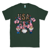 Sports Green usa america gnome Classic Tee - CowhideDigitalArt