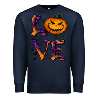 Navy Love Halloween Premium Sweatshirt - Jasminsmagicworld