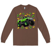 Chestnut Monster truck st patricks day Long Sleeve Tee - Neo Western