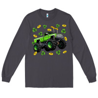 Smoke Monster truck st patricks day Long Sleeve Tee - Neo Western