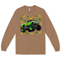 Toasted Coconut Monster truck st patricks day Long Sleeve Tee - Neo Western
