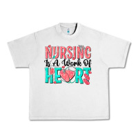 Lunar Rock nursing is a work of heart Urban Heavy Tee - texasbilliewilder