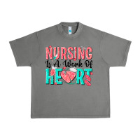Tornado nursing is a work of heart Urban Heavy Tee - texasbilliewilder
