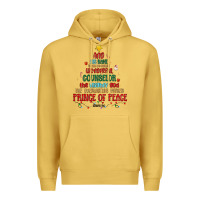 Antique Gold his name shall be Premium Hoodie - MaliasSmallBusiness