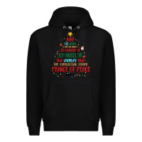 Black his name shall be Premium Hoodie - MaliasSmallBusiness