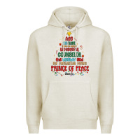 Oatmeal Heather his name shall be Premium Hoodie - MaliasSmallBusiness