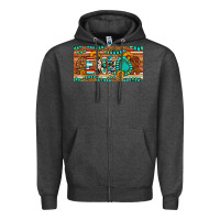 Charcoal Heather senior 2024 Zipper Hoodie - Artiststas