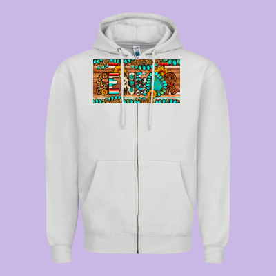 Senior 2024 Zipper Hoodie Designed By Artiststas