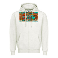 Oatmeal Heather senior 2024 Zipper Hoodie - Artiststas