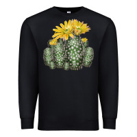 Black texas rainbow cactus Premium Sweatshirt - LillyAllenDesigns