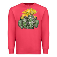 Cardinal texas rainbow cactus Premium Sweatshirt - LillyAllenDesigns