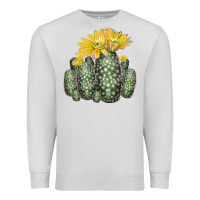 Dove Grey texas rainbow cactus Premium Sweatshirt - LillyAllenDesigns