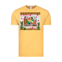 Vintage Mustard Cafecito y chisme coffee cups Vintage Tee - Zillion Design Studio