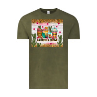 Vintage Olive Cafecito y chisme coffee cups Vintage Tee - Zillion Design Studio