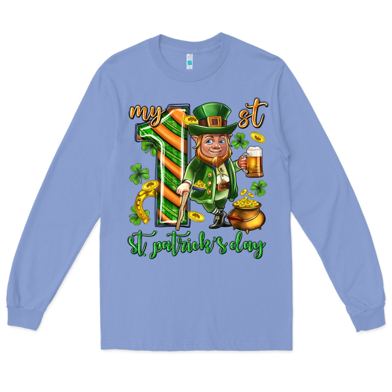 My 1 St St. Patricks Day Long Sleeve Tee by Neo Western | Teevron