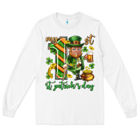 White My 1 st st. patricks day Long Sleeve Tee - Neo Western