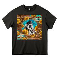Asphalt western paint horse Heavy Core Tee - LillyAllenDesigns