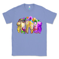 Colony Blue mardi gras tooth Classic Tee - RacoonDesign