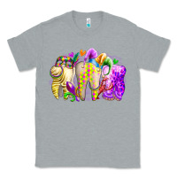 Heather Grey mardi gras tooth Classic Tee - RacoonDesign