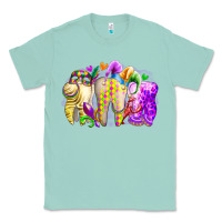 Seafoam mardi gras tooth Classic Tee - RacoonDesign