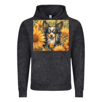 Vintage Black chihuahua Vintage Hoodie - Unal Design