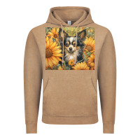 Vintage Coffee chihuahua Vintage Hoodie - Unal Design