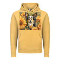 Vintage Mustard chihuahua Vintage Hoodie - Unal Design