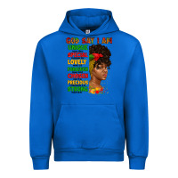 Cobalt god say i am juneteenth afro girl Urban Hoodie - Artiststas