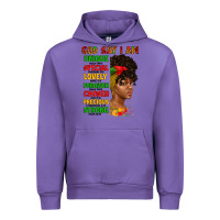 Tulip god say i am juneteenth afro girl Urban Hoodie - Artiststas