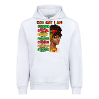 White god say i am juneteenth afro girl Urban Hoodie - Artiststas
