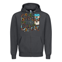 Smoke coffee and grace Zipper Hoodie - JahusDesignShop