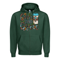 Sports Green coffee and grace Zipper Hoodie - JahusDesignShop