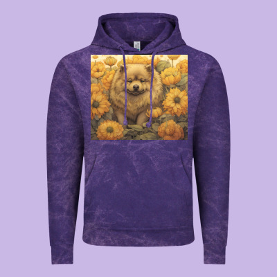 Chow Chow Vintage Hoodie Designed By Unal Design