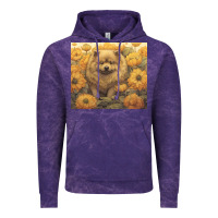 Cloud Purple chow chow Vintage Hoodie - Unal Design