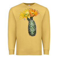 Antique Gold texas rainbow cactus Premium Sweatshirt - LillyAllenDesigns