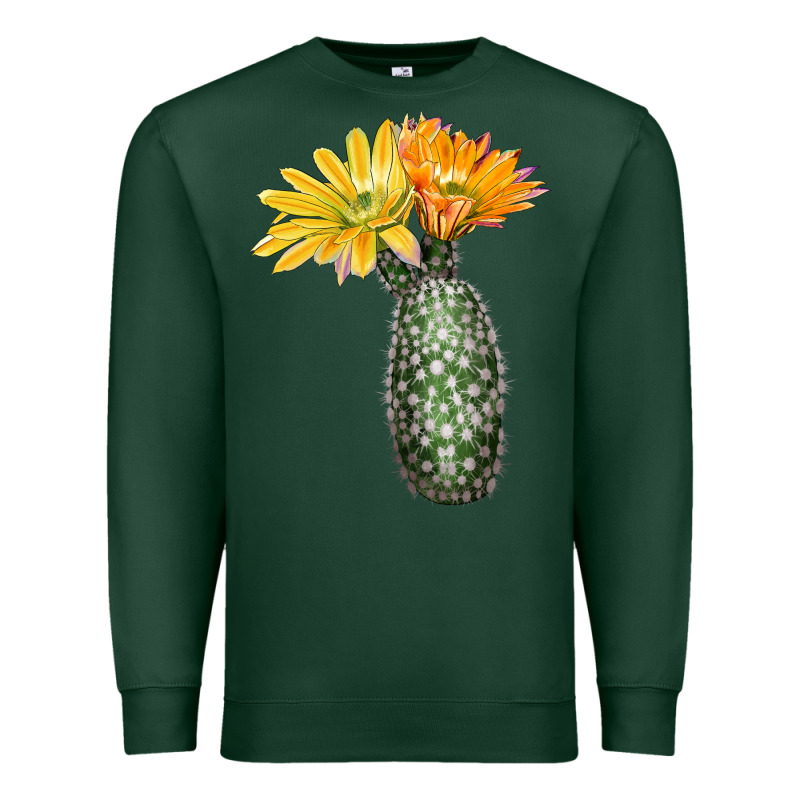 Texas Rainbow Cactus Premium Sweatshirt by LillyAllenDesigns | Teevron