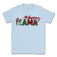 Dusty Blue merry mama Classic Tee - BarkalooDesign