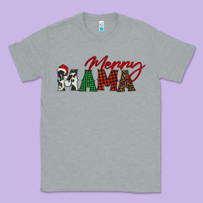 Merry Mama Classic Tee Designed By Barkaloodesign