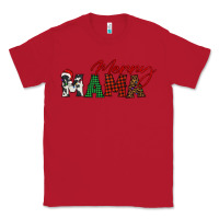 Red merry mama Classic Tee - BarkalooDesign