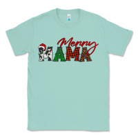 Seafoam merry mama Classic Tee - BarkalooDesign