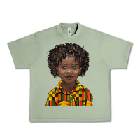 Oil Green black boy Urban Heavy Tee - BarkalooDesign