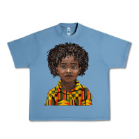Pebble Blue black boy Urban Heavy Tee - BarkalooDesign