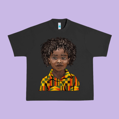Black Boy Urban Heavy Tee Designed By Barkaloodesign