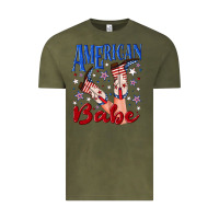 American Babe 4th July Vintage Tee | Teevron
