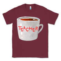 Burgundy teachers mug  fa element Classic Tee - FaDigitalArtStudio