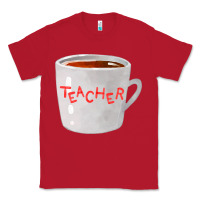 Red teachers mug  fa element Classic Tee - FaDigitalArtStudio