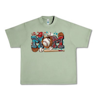 Oil Green mom baseball Urban Heavy Tee - Zillion Design Studio