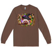 Chestnut halloween pig Long Sleeve Tee - CowhideDigitalArt